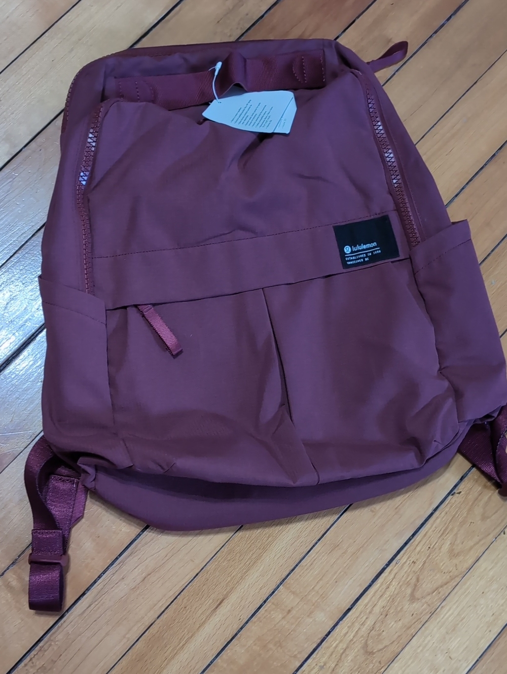 lululemon athletica Backpack in Burgundy